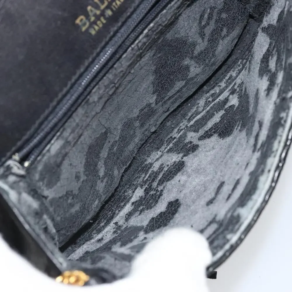 Bally Leather Pouch Black
